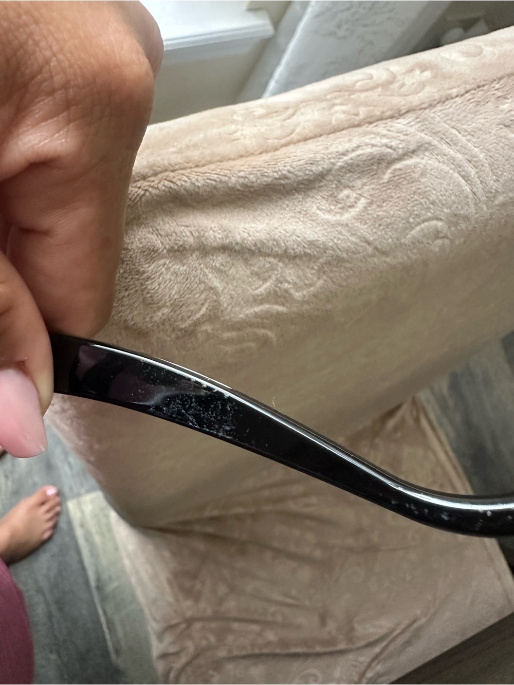 Chloe Oversized Black Gradient Sunglasses - Picture 8 of 8